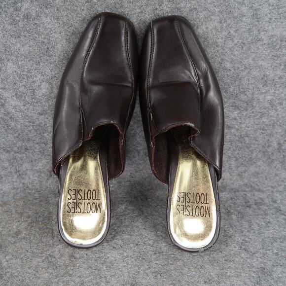 Mootsie Tootsie Shoes Womens 6.5 Mule Clog Pump Slip On Closed Toe Retro Fashion - Picture 7 of 14